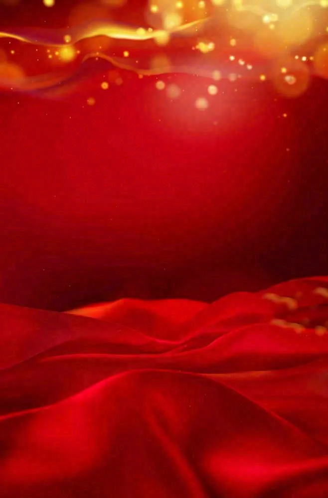 简约红色纹理背景金色颗粒光效科技线条国庆党建年会活动背景(896x1360)