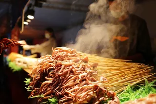 铁板鱿鱼美食小吃