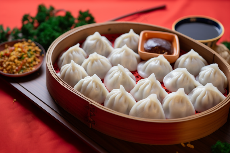 饺子包饺子新年团聚吃饺子美食摄影图(4032x2688)