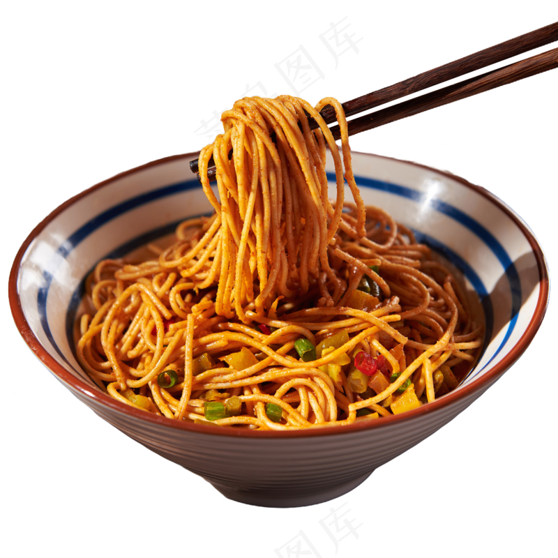 美食热干面PNG素材