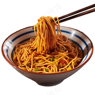 美食热干面PNG素材 美食热干面PNG素材