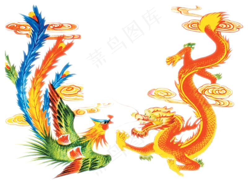 中国风金色龙元素古风水墨龙png免抠透明素材装饰图片PS素材