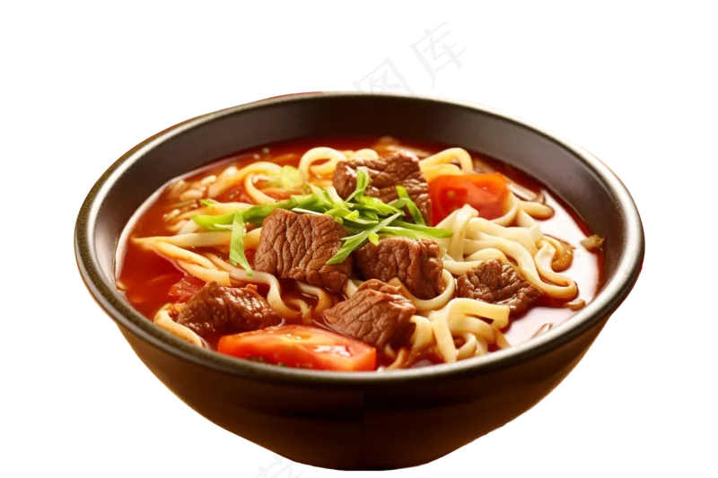 一碗牛肉面PNG素材