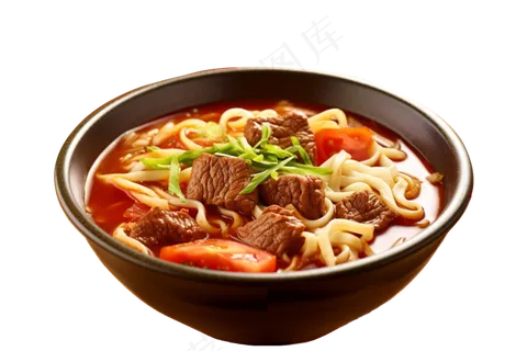 一碗牛肉面PNG素材