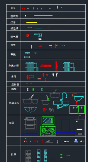 五金配件CAD模型