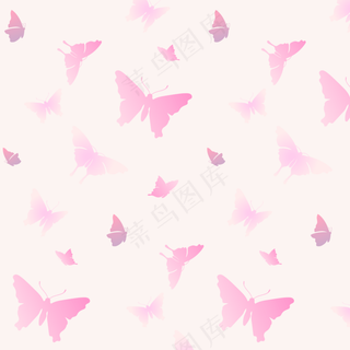 粉色背景装饰元素矢量免扣AI素材