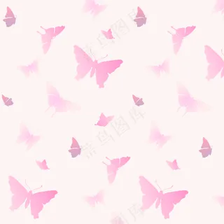 粉色背景装饰元素矢量免扣AI素材