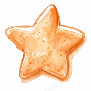 星星五角星天气卡通插画免抠