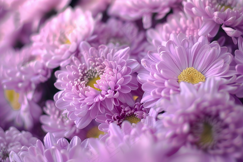 紫色菊花鲜花植物摄影图(4032x2688)