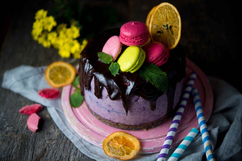 马卡龙蛋糕甜品小吃