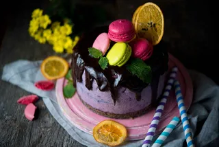 马卡龙蛋糕甜品小吃