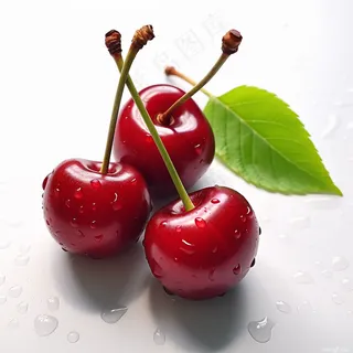 新鲜樱桃车厘子水果摄影图