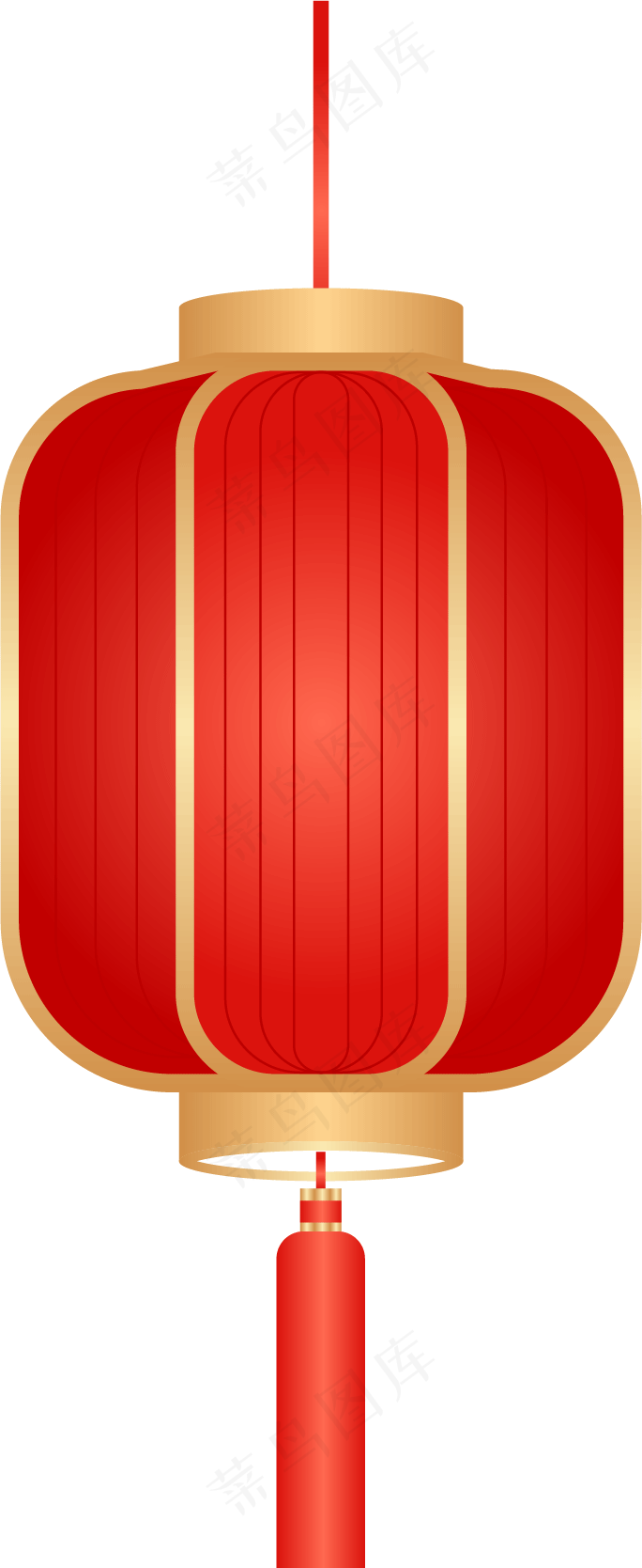 灯笼新年海报背景