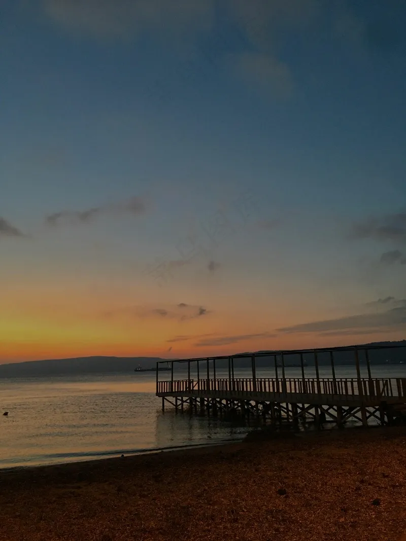 宁静海岸线的黄昏时分 宁静海岸线的黄昏时分