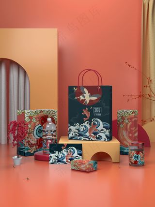 文创vi艺术生活物品样机(221)源文件模板免扣设计