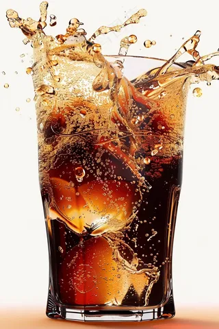 可乐汽水冰饮摄影图