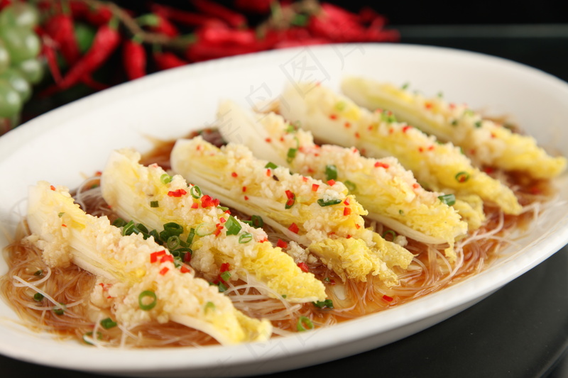 蒜蓉粉丝娃娃菜