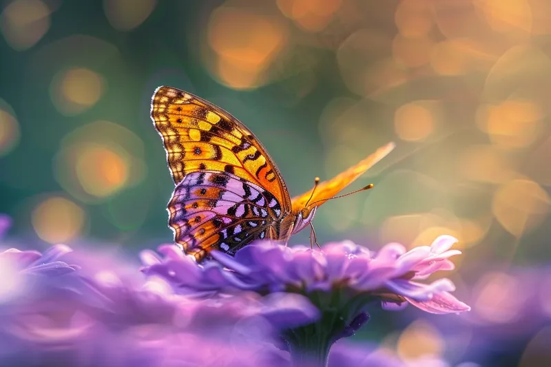 蝴蝶春天花丛蝶恋花摄影图(4032x2688)