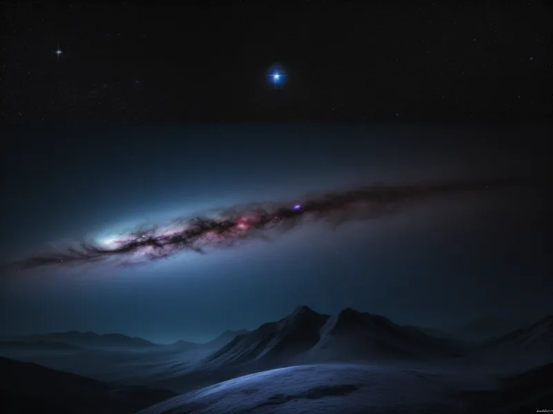 黑暗深邃的宇宙星空背景