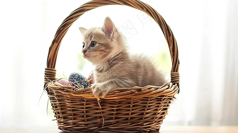猫咪宠物猫可爱动物摄影图(4368x2448)
