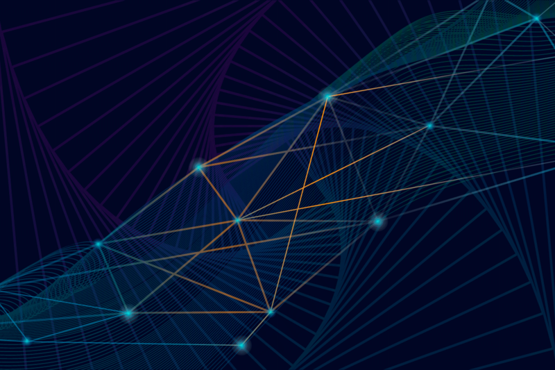 蓝色科技风背景矢量免扣AI素材