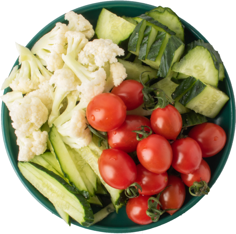 蔬菜拼盘PNG素材