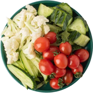 蔬菜拼盘PNG素材