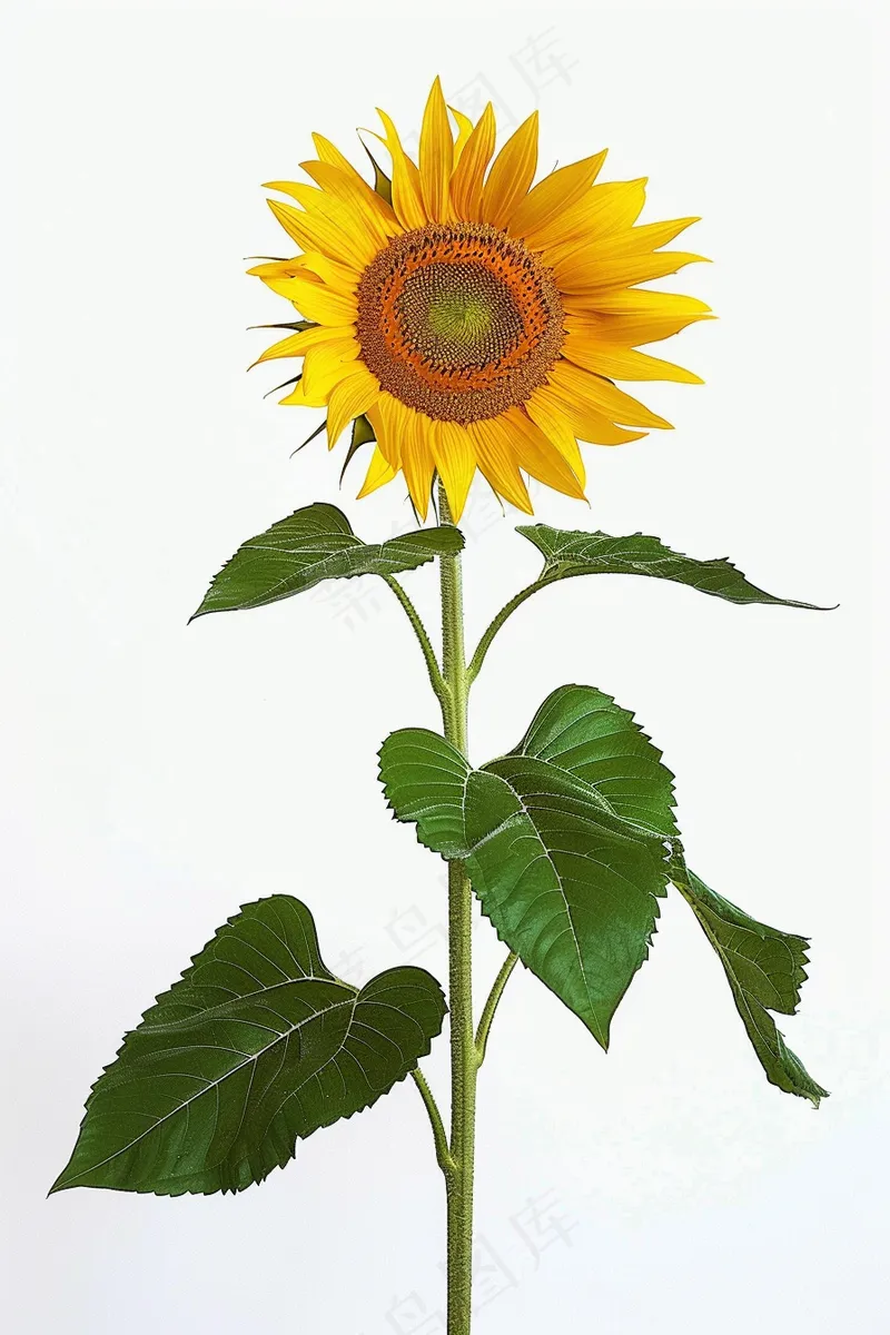向日葵向阳鲜花摄影图(2688x4032)