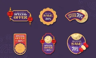 中秋节图标  图片