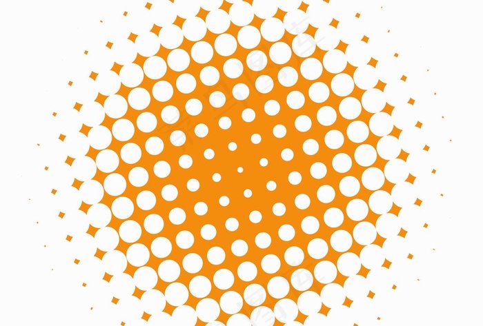 波普风 圆点 素材图片