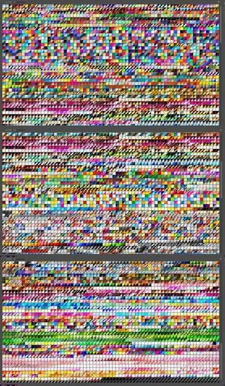 PS渐变预设加敦煌色卡图片