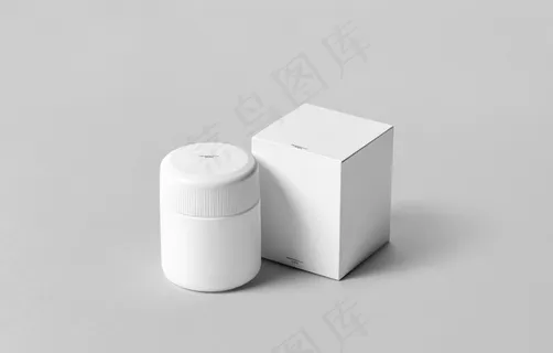 药品盒子样机图片