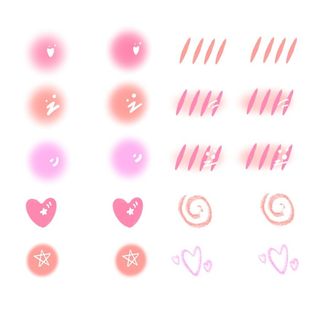 卡通害羞表情图片