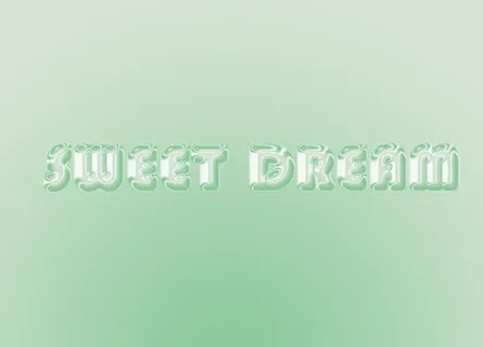 可爱水晶字图片