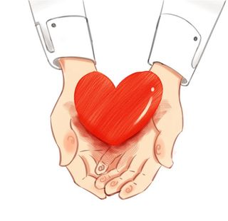 捐赠爱心卡通图片