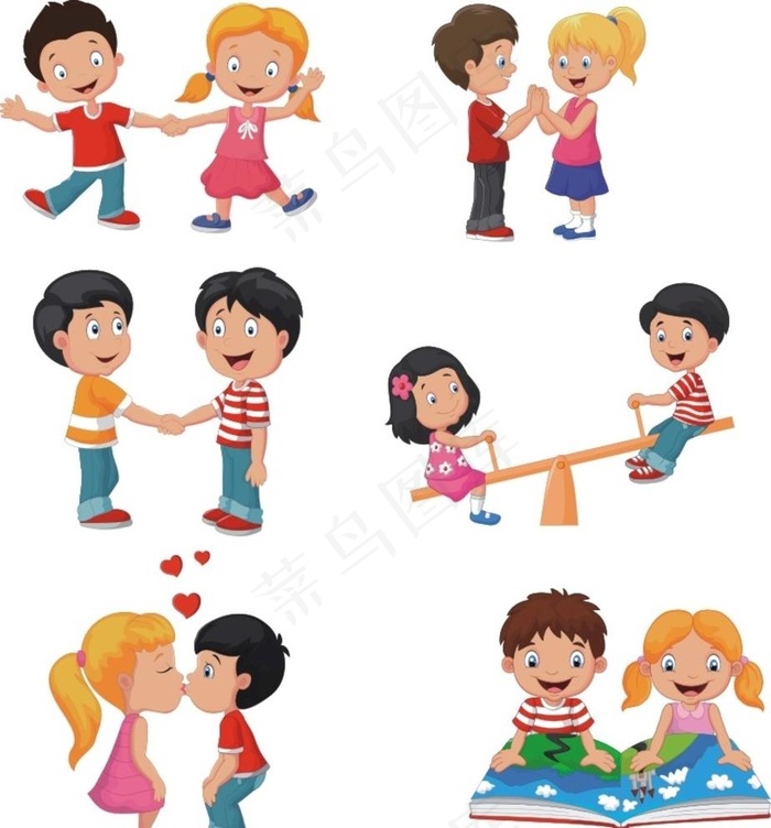 卡通儿童图片