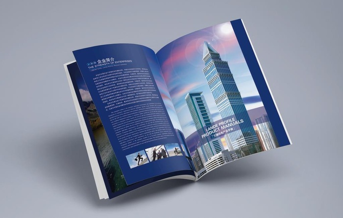 画册样机书籍展示封面内页贴图图片