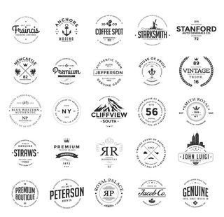 欧美复古LOGO图片