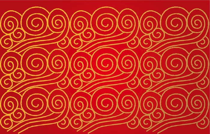 云纹图片ai矢量模版下载