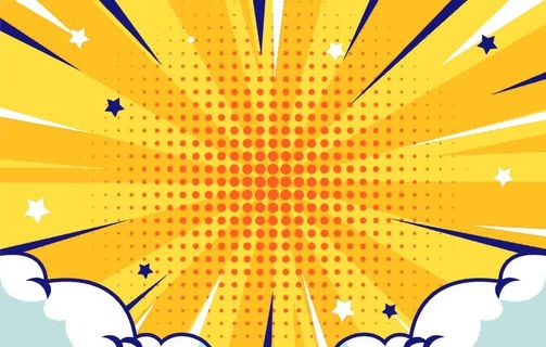 漫画 背景 云 设计图片