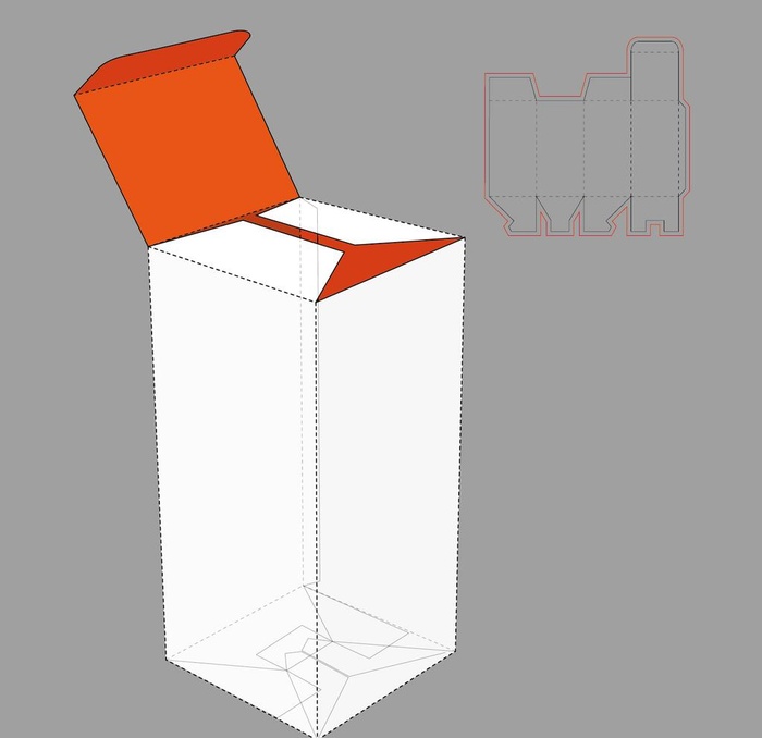 酒包装折痕图片