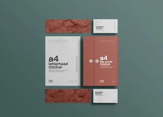 办公用品样机图片