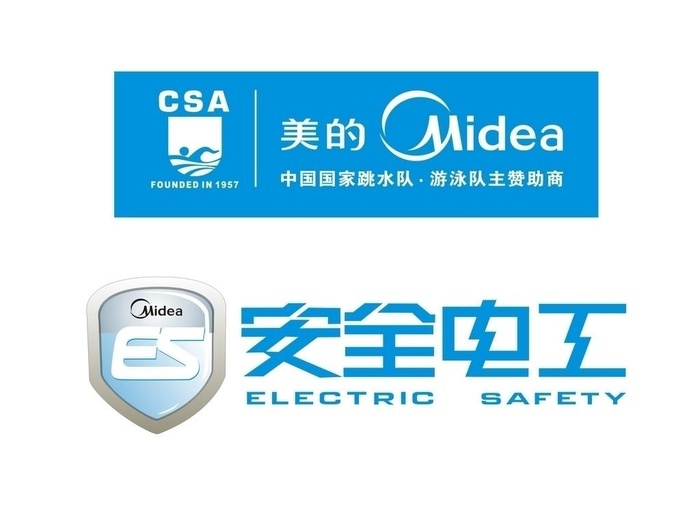 美的安全电工标志图片