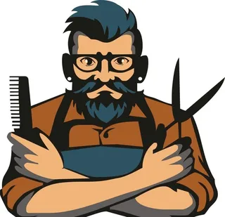 卡通托尼理发师图片