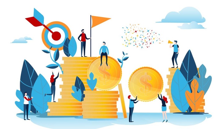 金融金币图片ai矢量模版下载