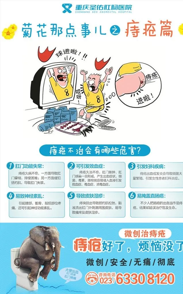 痔疮图片(750x1150)psd模版下载