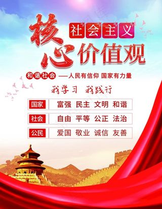 *核心价值观图片
