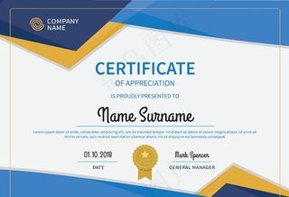 英文荣誉证书图片