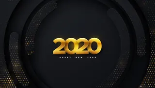 2020黑金背景图片