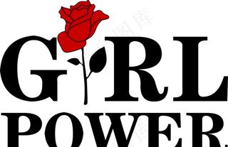 英文玫瑰创意图案图片